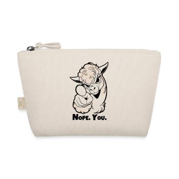 Nope. You. Alpaca - Organic Pouch - nature - Front