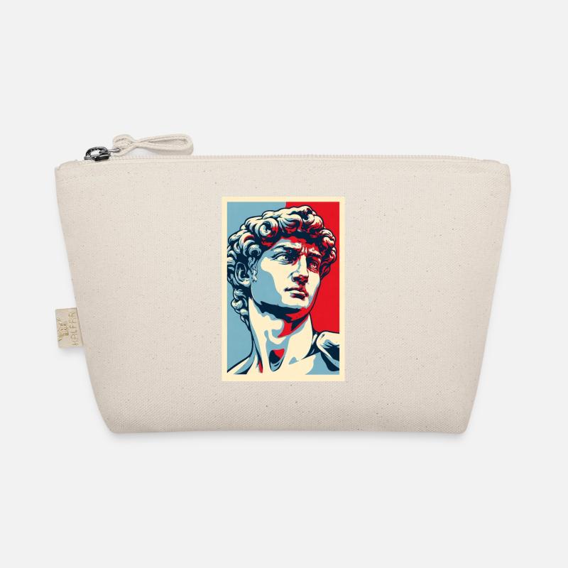 David Michelangelo dans Pop Art : Portrait bleu-rouge Trousse biologique