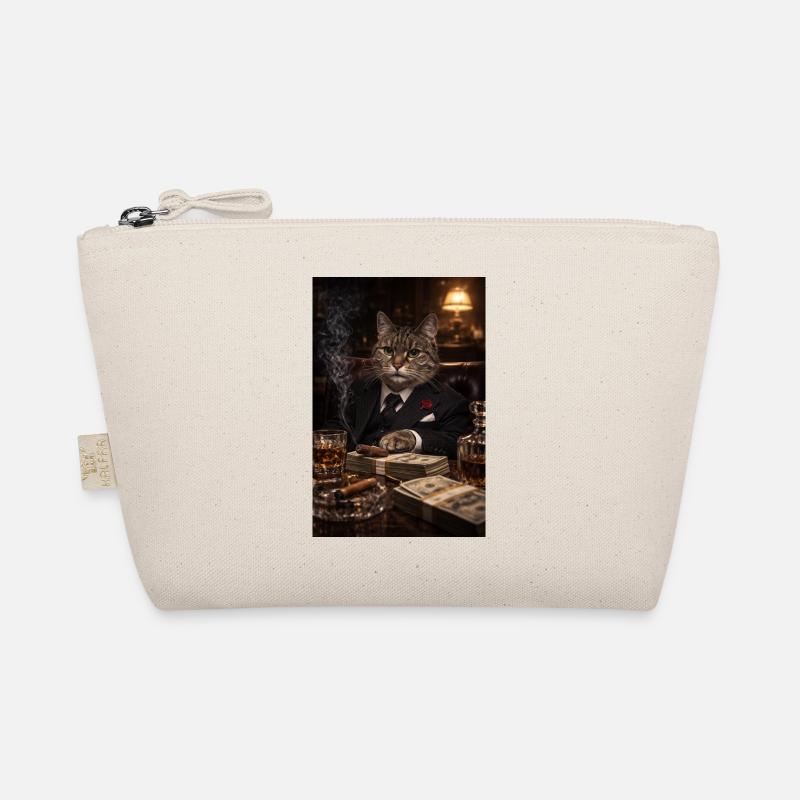 Financier chat en smoking Trousse biologique