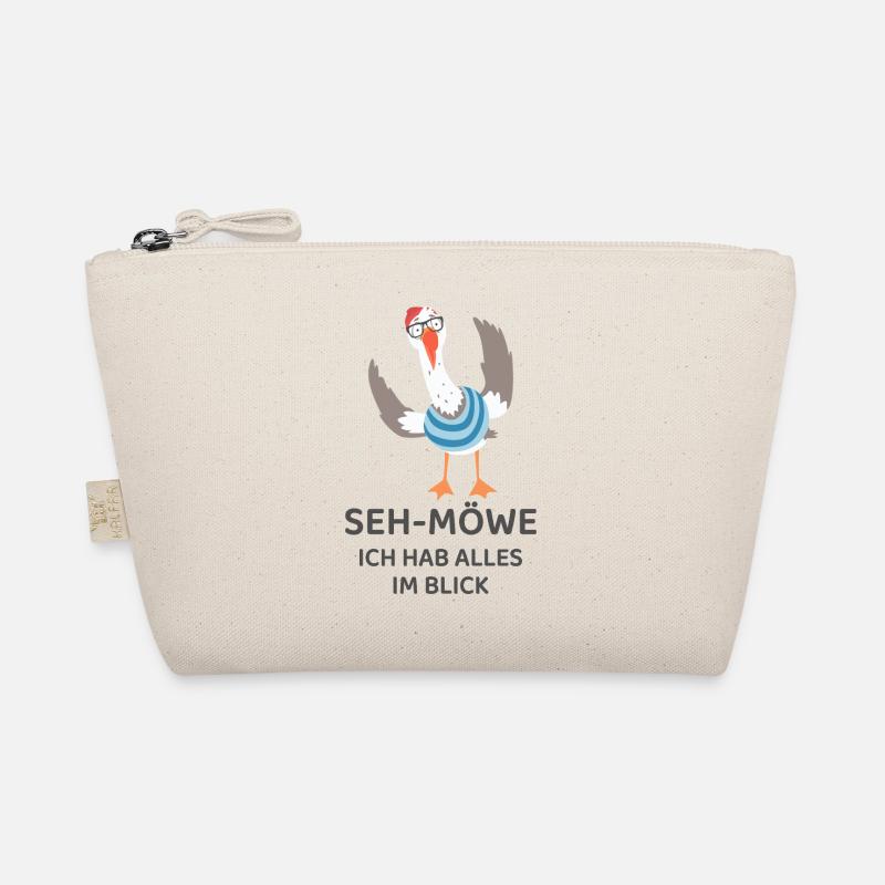SEH-MÖWE I have everything in view – Funny Seagull Organic Pouch