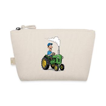 Tracteur cartoon fermier coloré - Trousse biologique - nature - Devant