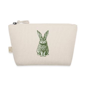 Lapin de Pâques Vintage du Lapin Vert - Trousse biologique - nature - Devant