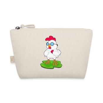 Chicken Poker Poker Card Game - Organic Pouch - nature - Front