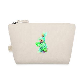 Cœur de lapin mignon - Trousse biologique - nature - Devant
