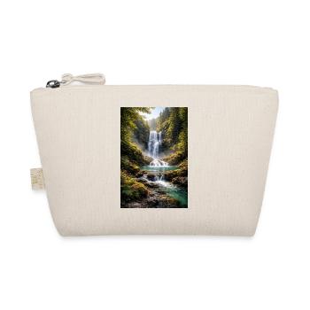 Grünflächen am Wasserfall - Bio-Täschchen - Natur - Vorne