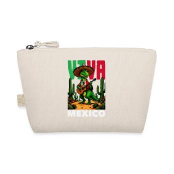 Mexiko Stolz & Heimat Mexikaner Mexico Flagge - Bio-Täschchen - Natur - Vorne