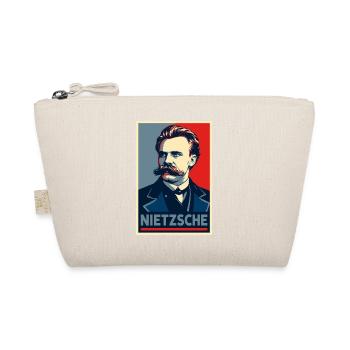 Nietzsche Pop Art Portrait - Organic Pouch - nature - Front