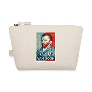 Van Gogh Pop Portrait Dual Tone - Bio-Täschchen - Natur - Vorne