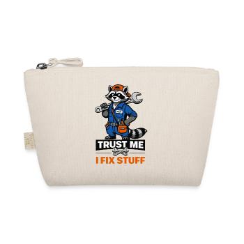 Raccoon Repair Pro - Organic Pouch - nature - Front