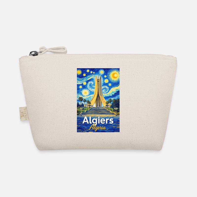 Algiers Monument Starry Night Stil Bio-Täschchen