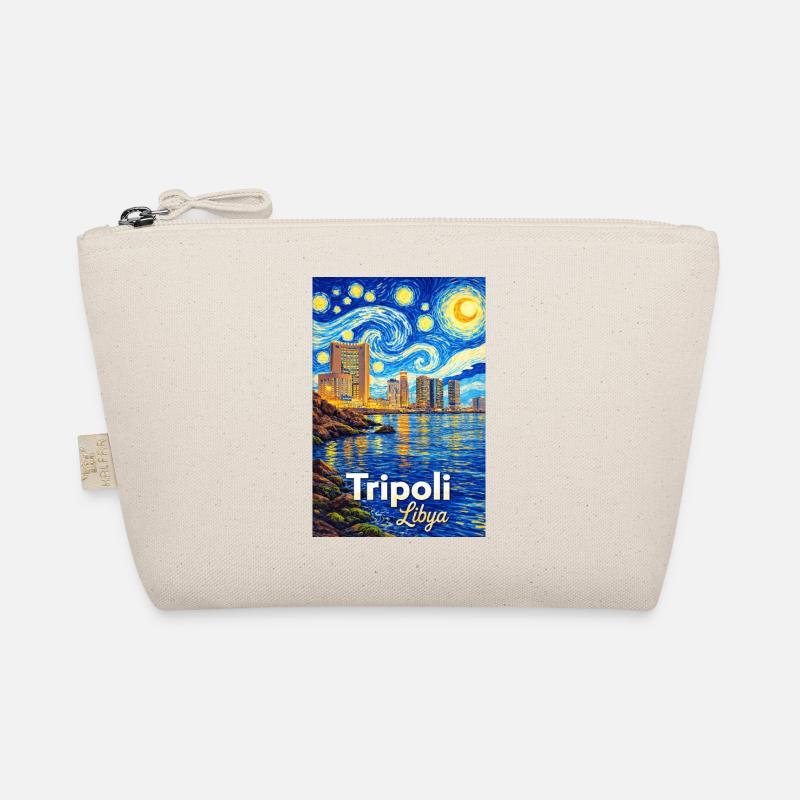 Tripoli Libya Starry Night Bio-Täschchen