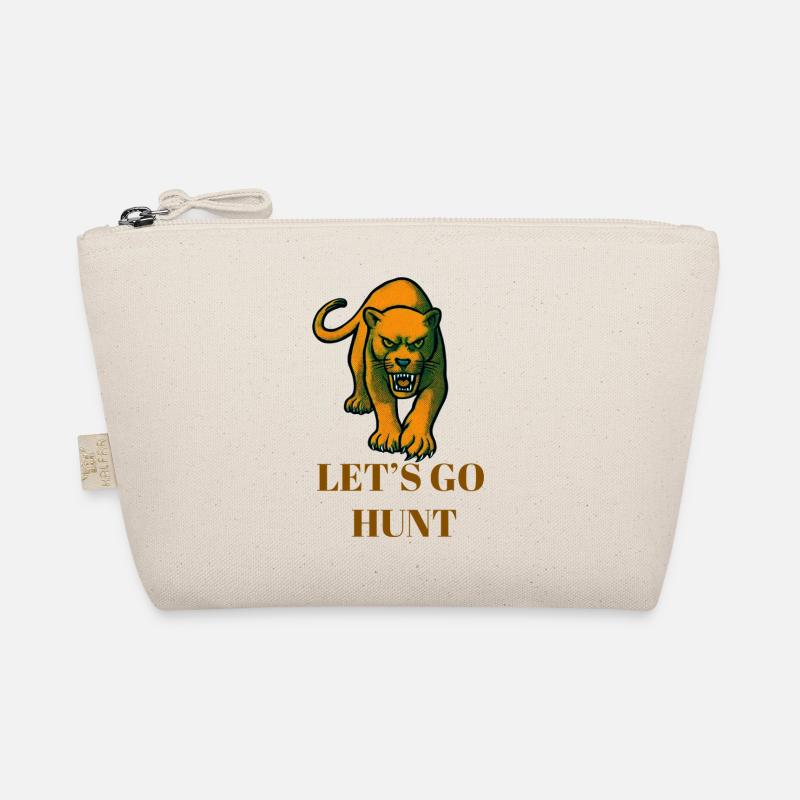 Lets Go Hunt Panther  Organic Pouch