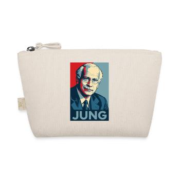 Jung Pop Art Portrait - Organic Pouch - nature - Front