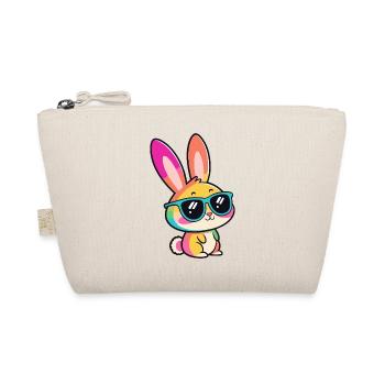 Lapin arcenciel en lunettes - Trousse biologique - nature - Devant