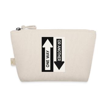 One Way Or Another Streetwear Pfeil Design - Bio-Täschchen - Natur - Vorne