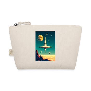 Cities Begin to Float Above the Clouds future - Organic Pouch - nature - Front