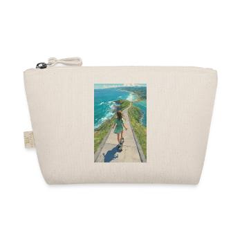 Coastal Crest Longboarder - Organic Pouch - nature - Front