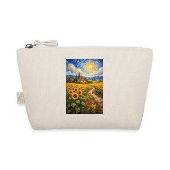 Sentier du tournesol dans le champ aurifère - Trousse biologique - nature - Devant