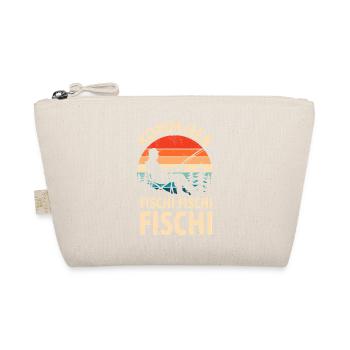 Komm her Fischi Fischi Fischi - Angler - Angeln - Bio-Täschchen - Natur - Vorne