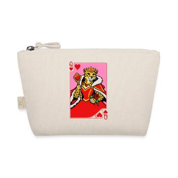 Queen of Hearts Leo - weirdpeoplelovethis. - Organic Pouch - nature - Front