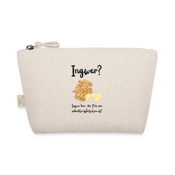 Ingwer - Wortwitz - Bio-Täschchen - Natur - Vorne