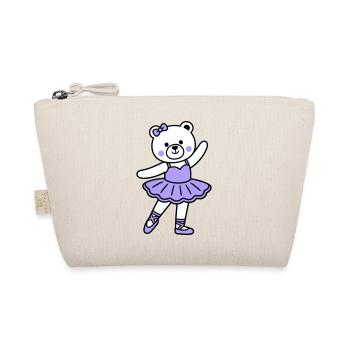 Bear ballet - Organic Pouch - nature - Front