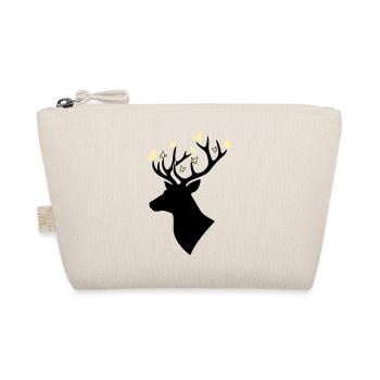 Jaune papillon tête de cerf - Trousse biologique - nature - Devant