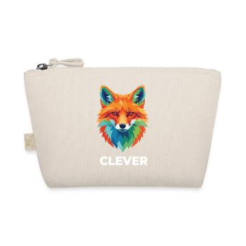 Pop Art coloré de renard géométrique astucieux - Trousse biologique - nature - Devant
