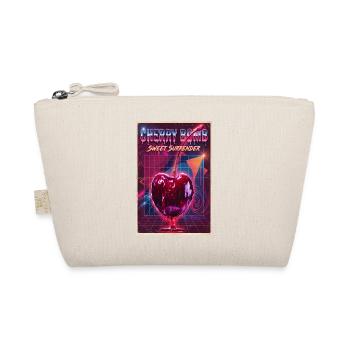 Cherry Bomb Neon Retro Surrender - Organic Pouch - nature - Front