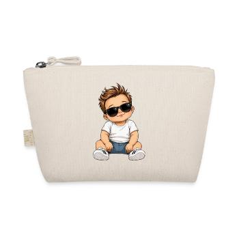Bébé avec des lunettes de soleil - Trousse biologique - nature - Devant