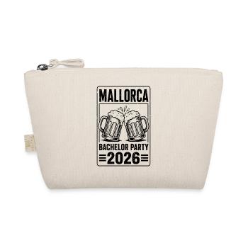 JGA Malle 2026 Bachelor Party auf Malle - Organic Pouch - nature - Front
