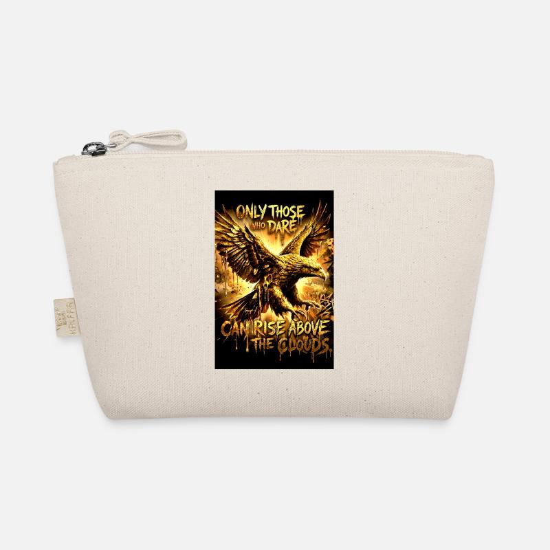 Eagle Poster Motivation Saying Mural Organic Pouch