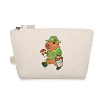 Forest Forager Capybara - Forest Adventure Gift - Organic Pouch - nature - Front