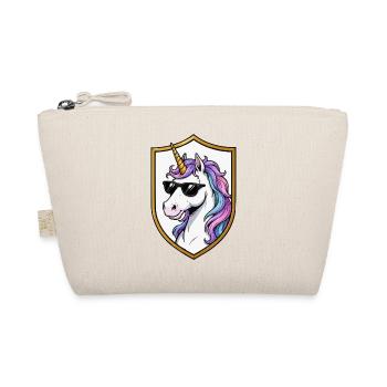 Sunglasses Unicorn Shield - Organic Pouch - nature - Front