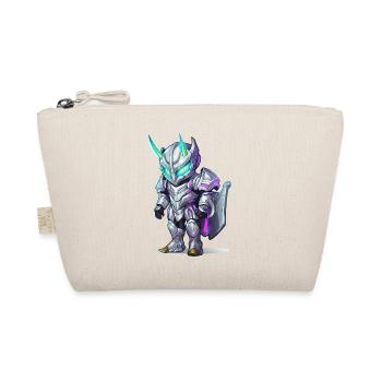 Neon Steel Warrior of Lights - Organic Pouch - nature - Front