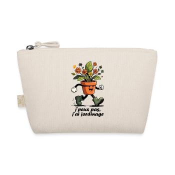 Je peux pas, j’ai Jardinage – Pot de Fleur fun - Trousse biologique - nature - Devant