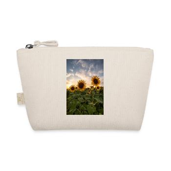 Sunflowers at sunset - Organic Pouch - nature - Front