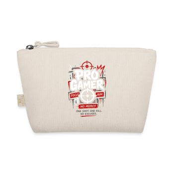 Gamer No Luck Street Style - Organic Pouch - nature - Front