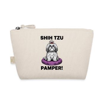 Dog Shih Tzu Pamper Luxuskissen - Bio-Täschchen - Natur - Vorne
