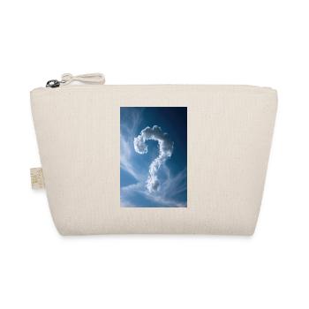 Cloud Question Mark Sky - Organic Pouch - nature - Front