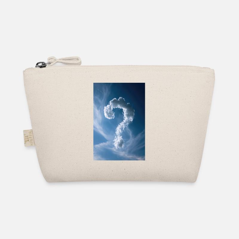 Cloud Question Mark Sky Organic Pouch