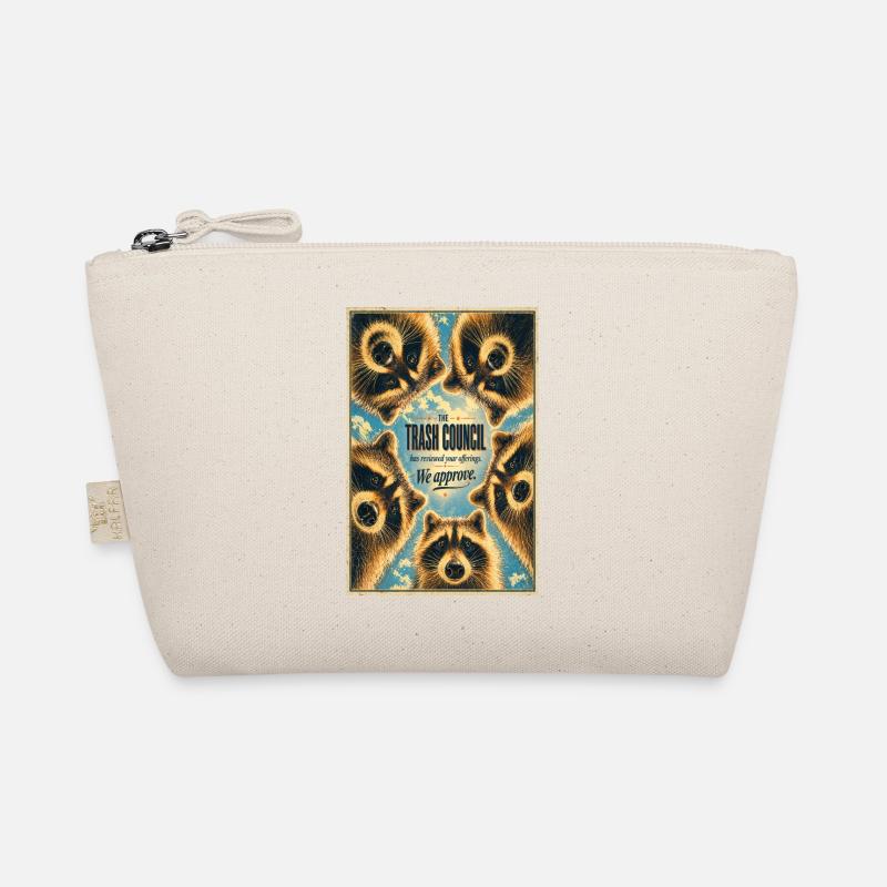 Raccoon Council Poster Organic Pouch