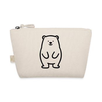 bear cub - Organic Pouch - nature - Front