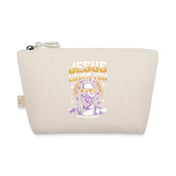 T-shirt préféré de Jesus Loves You - Trousse biologique - nature - Devant
