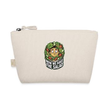 Now we have the salad - Lustiges Denglisch - Organic Pouch - nature - Front