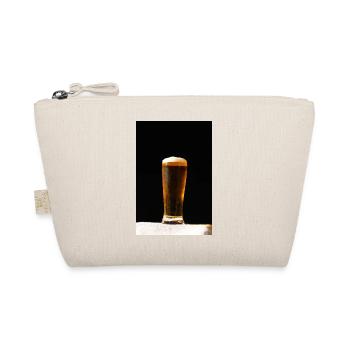 Bierglas Abendlicht - Bio-Täschchen - Natur - Vorne