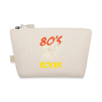 Retour rétro au design vintage des années 80 - Trousse biologique - nature - Devant