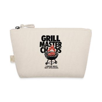 Grill Master Chaos BBQ Humor - Bio-Täschchen - Natur - Vorne