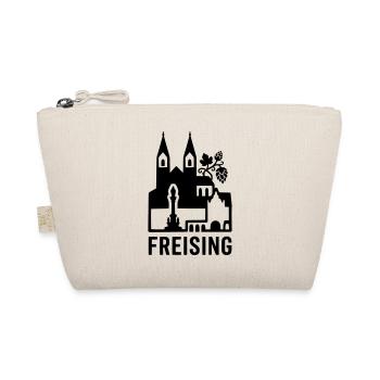 Freising Oberbayern Silhouette Wahrzeichen - Bio-Täschchen - Natur - Vorne