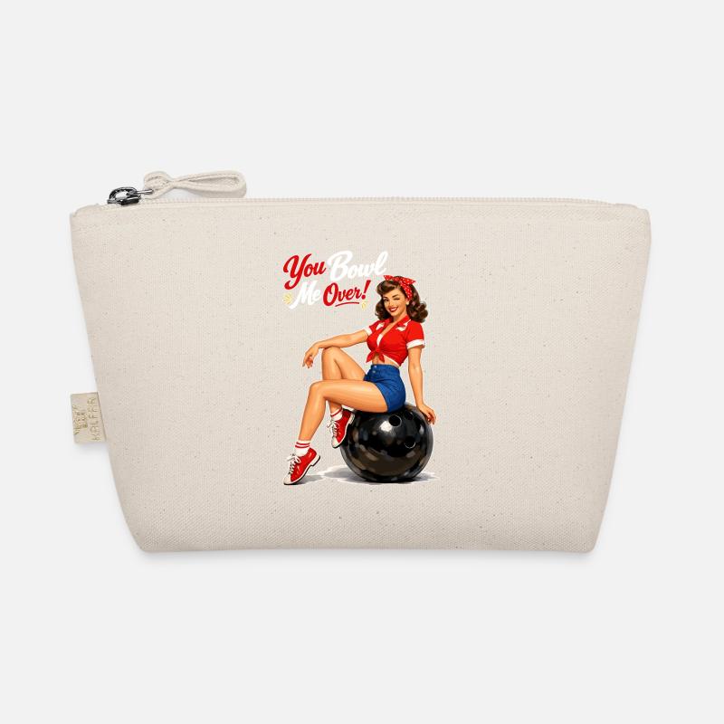 Pin-up rétro de bowling : Tu me renverses ! Trousse biologique